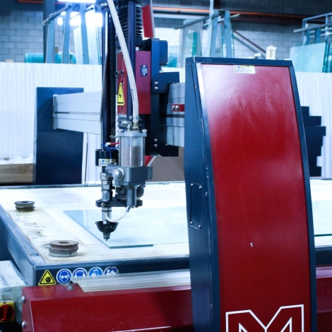 Dependable water jet-cutting service from All Team Glass & Mirror Ltd. in Woodbridge, Ontario