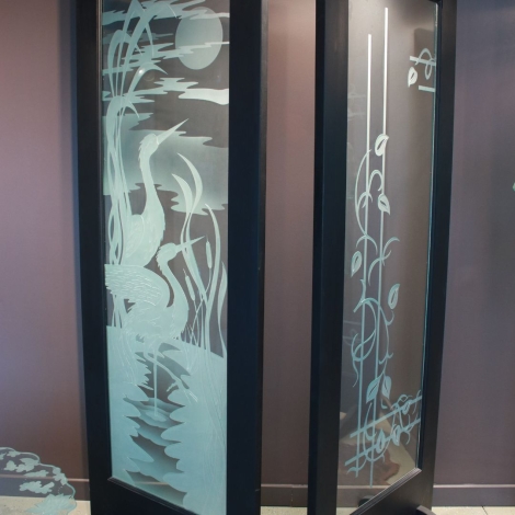 glass etching from All Team Glass & Mirror Ltd. in Woodbridge, Ontario