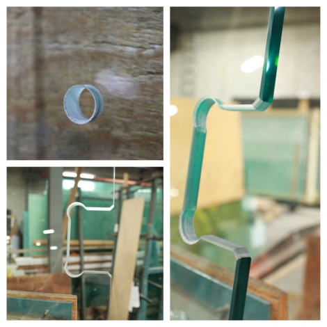 The best custom shower glass in North America from All Team Glass & Mirror Ltd. in Woodbridge, Ontario.