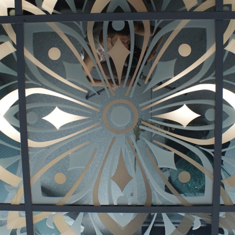 Efficient glass sandblasting from All Team Glass & Mirror Ltd. in Woodbridge, Ontario