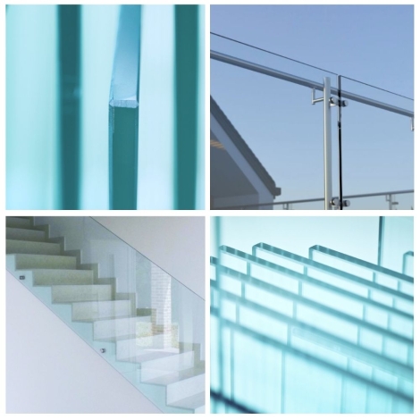 Impressive tempered glass from All Team Glass & Mirror Ltd. in Woodbridge, Ontario.