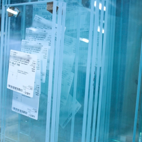Laminated glass panels for design and architecture from All Team Glass & Mirror Ltd. in Woodbridge, Ontario.